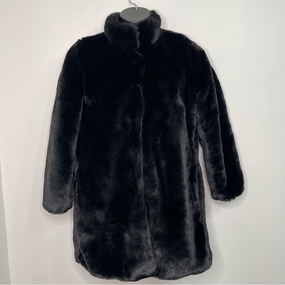New York and Company Faux Fur Coat in size M - Picture 1 of 10